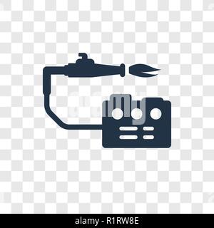 Saldatura icona vettore isolato su sfondo trasparente, Saldatura trasparenza concetto del logo Illustrazione Vettoriale