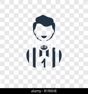 Giocatore di Football Icona vettore isolato su sfondo trasparente, giocatore di football trasparenza concetto del logo Illustrazione Vettoriale