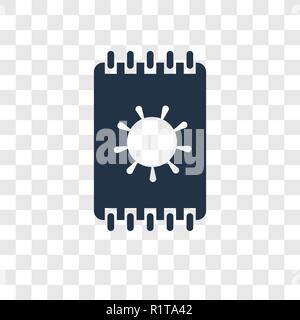 Asciugamano icona vettore isolato su sfondo trasparente, asciugamano trasparenza concetto del logo Illustrazione Vettoriale