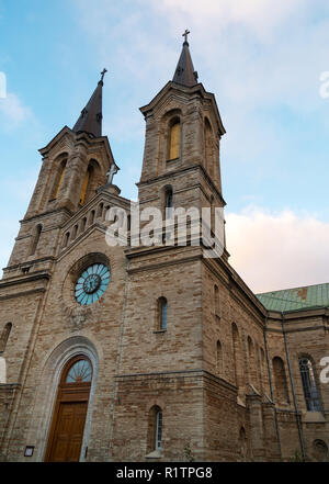 Charles Church o Kaarli chiesa vecchia a Tallinn. Foto Stock