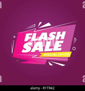 Abstract colorato super flash vendita background moderno Illustrazione Vettoriale