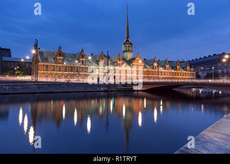 Boersen a Copenhagen, Danimarca Foto Stock