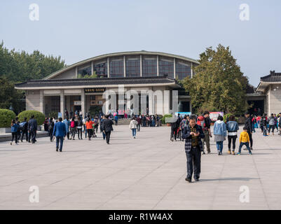 Edificio dell Esercito di Terracotta Warriors sepolto fuori Xian Cina Foto Stock