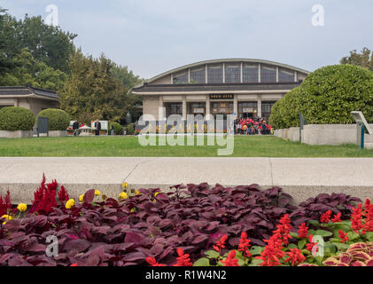 Edificio dell Esercito di Terracotta Warriors sepolto fuori Xian Cina Foto Stock