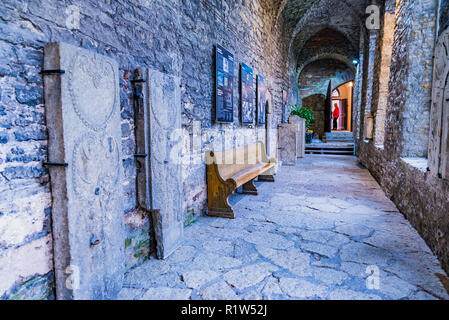 Il monastero di Santa Caterina chiostro e convento dei domenicani. Tallinn, Harju County, Estonia, paesi baltici, Europa. Foto Stock