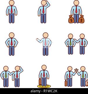 Uomo d'affari Illustrazione Vettoriale