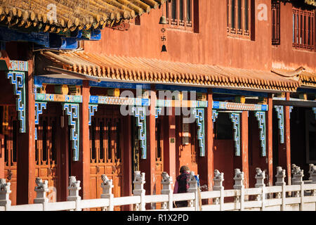 Yuantong tempio buddista, Kunming, nella provincia dello Yunnan in Cina Foto Stock