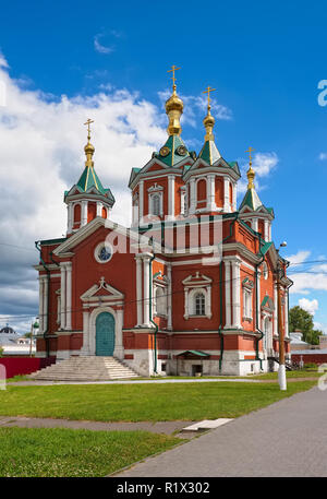 Uspensky Brusenskiy womens convento, Cattedrale dell Esaltazione della Santa Croce, costruita negli anni 1852-1855 Foto Stock