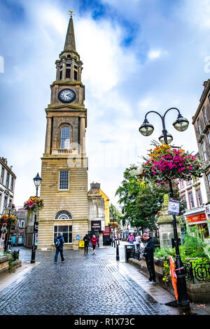 FALKIRK, Scozia - 10 settembre 2017: Street View di Falkirk, Scotland, Regno Unito. Foto Stock