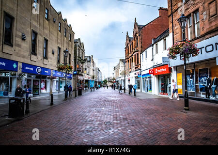 FALKIRK, Scozia - 10 settembre 2017: Street View di Falkirk, Scotland, Regno Unito. Foto Stock