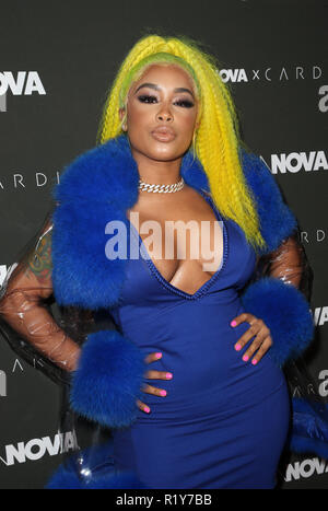 Hollywood, CA. Xiv Nov, 2018. Dreamdoll, alla moda Nova x Cardi B collaborazione Evento di lancio a Boulevard3 in Hollywood, la California il 14 novembre 2018, Credit: Faye Sadou/media/punzone Alamy Live News Foto Stock