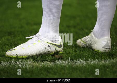 Londra, Regno Unito. 15 Novembre, 2018. Wayne Rooney di Inghilterra del stivali prima della International amichevole tra Inghilterra e Stati Uniti al Wembley Stadium il 15 novembre 2018 a Londra, Inghilterra. (Foto di Matt Bradshaw/phcimages) Credit: Immagini di PHC/Alamy Live News Foto Stock