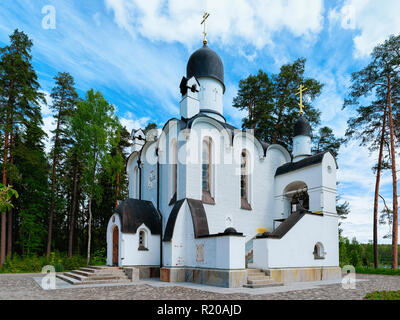 Skete di Smolensky sul Valaam, Carelia in Russia Foto Stock