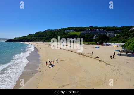 Spiaggia di Porthminster,St Ives ,Cornwall,l'Inghilterra,UK Foto Stock