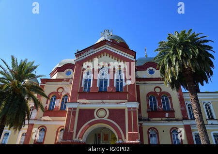 Monastero ortodosso in New Athos in Abkhazia Foto Stock