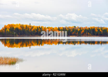 In autunno, accanto a Val-d'Or, Québec Foto Stock