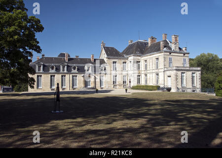 Il Chateau de Cirey (Castello) Cirey Cirey in-sur-Blaise, Haute-Marne, fu la casa dello scrittore Voltaire dal 1734 al 1749. Foto Stock