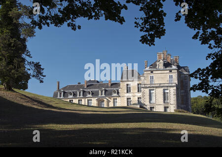 Il Chateau de Cirey (Castello) Cirey Cirey in-sur-Blaise, Haute-Marne, fu la casa dello scrittore Voltaire dal 1734 al 1749. Foto Stock