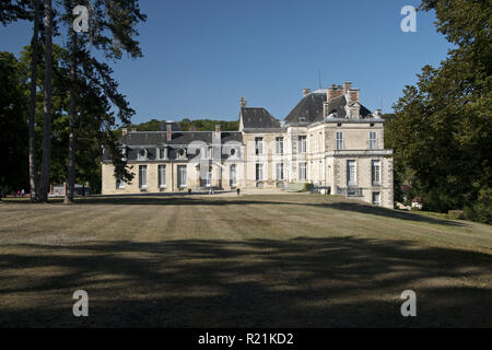 Il Chateau de Cirey (Castello) Cirey Cirey in-sur-Blaise, Haute-Marne, fu la casa dello scrittore Voltaire dal 1734 al 1749. Foto Stock