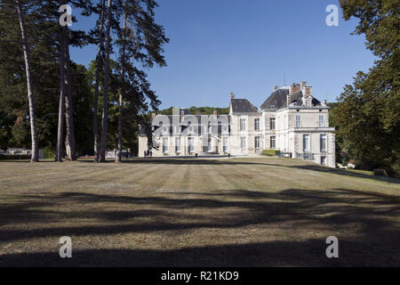 Il Chateau de Cirey (Castello) Cirey Cirey in-sur-Blaise, Haute-Marne, fu la casa dello scrittore Voltaire dal 1734 al 1749. Foto Stock