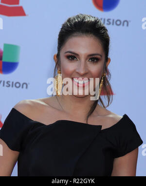 Las Vegas, Nevada, USA. 15 Novembre, 2018. < - > assiste il xix annuale di Latin Grammy Awards al MGM Grand Garden Arena il 15 novembre 2018 a Las Vegas, Nevada. Foto: imageSPACE Credito: MediaPunch Inc/Alamy Live News Foto Stock