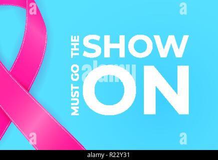 Poster con preventivo motivazionale per sostenere le vittime dell'AIDS. Il design della scheda per il mondo HIV campagna di sensibilizzazione. Illustrazione Vettoriale