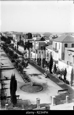 Colonie ebraiche e insediamenti, Tel Aviv, Israele. 1920s Foto Stock