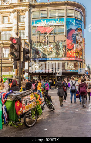 Una tipica vista in Londra Foto Stock