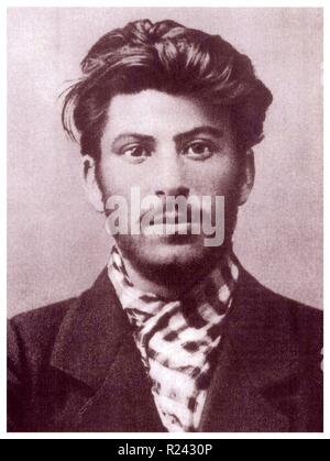 Josef Stalin 1878 - 1953. 23 anni nel 1901. Stalin divenne leader dell Unione Sovietica dal mid-1920s fino alla sua morte nel 1953. Foto Stock
