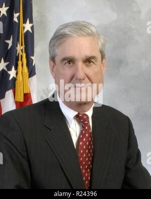 Robert Swan Mueller III (nato il 7 agosto 1944) è servito come il sesto Direttore della American Federal Bureau of Investigation 2001-2013 Foto Stock