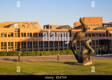 La Corte di giustizia europea, Kirchberg, Lussemburgo città, LUSSEMBURGO, Europa Foto Stock