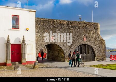 L'Arco Spagnolo, Galway, nella contea di Galway, Connacht, Repubblica di Irlanda, Europa Foto Stock