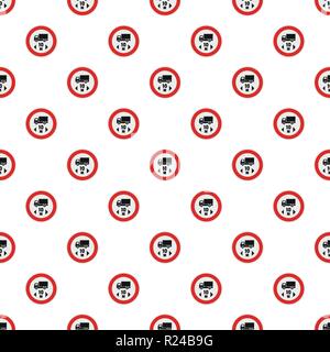 Lunghezza pattern di restrizione senza cuciture piatte in stile per qualsiasi design Illustrazione Vettoriale