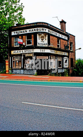 Il Victoria pub abbandonati, Charlton Londra Foto Stock