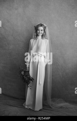 16 noviembre 2018 fotografo Peter Lindbergh MARTA ORTEGA; 16/11/2018 Foto Stock