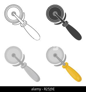 L'arte,blade,cartoon,circle,taglierina,design,disegno,cibo,impugnatura,icona,immagine,immagine,isolato,cucina,coltello,logo,metalli,nessuno,pezzo,pizza,pizzeria,round,Sharp,segno,slice,affettatura, inox, acciaio,il simbolo,attrezzo,arnese,vettore,web,ruota, Vettori vettore , Illustrazione Vettoriale