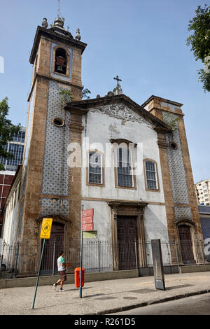 Igreja Nossa Senhora do Carmo da Lapa do Desterro, la Chiesa di Nostra Signora di Lapa do Desterro Rio de Janeiro, Brasile Foto Stock