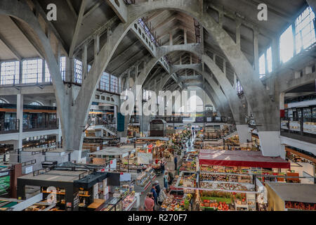 Hala Marketa sale di mercato a Wroclaw in Polonia Foto Stock