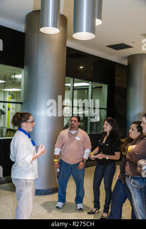 Miami Florida,North Miami,Johnson & Wales University,Open house,case,arti culinarie,studenti scuola,ospitalità,carriera,reclutamento,ma ispanico Foto Stock