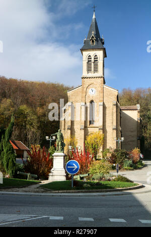 Visita Drôme punti di interesse : Hauterives Foto Stock