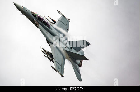 F18 hornet fighter jet Foto Stock