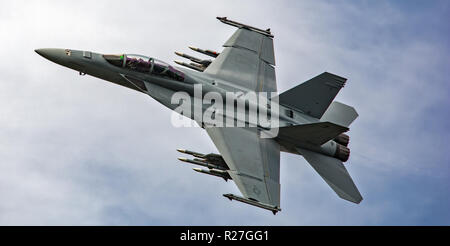 F18 hornet fighter jet Foto Stock