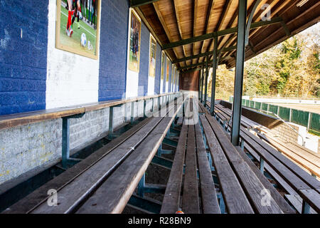 Paesi Bassi, 17 novembre 2018. HAARLEM , 17-11-2018 , Sportpark Spanjaardlaan , olandese , calcio Tweede Divisie , Stagione 2018 / 2019. Cavalletto principale prima della partita Kon. HFC vs Excelsior Maassluis Credito: Pro scatti/Alamy Live News Foto Stock