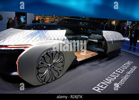 Renault EZ-ULTIMO concept car, Mondial Motor Show di Parigi, Parigi, Francia, Europa Foto Stock