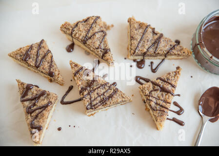 Triangel austriaco a forma di biscotti di Natale Foto Stock