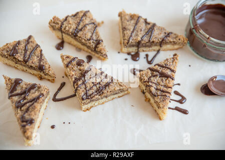 Triangel austriaco a forma di biscotti di Natale Foto Stock