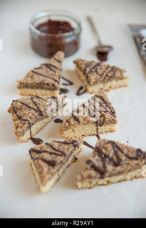 Triangel austriaco a forma di biscotti di Natale Foto Stock
