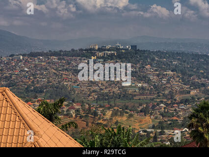 Vista di Kigali in Ruanda Foto Stock