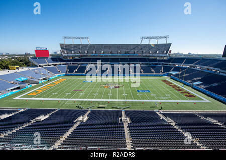 Orlando, FL, Stati Uniti d'America. 17 Nov, 2018. Camping World Stadium prima dell' inizio della NCAA Football game in Florida Classic tra la Florida A&M Rattlers ed Bethune Cookman Wildcats. La Bethune Cookman sconfitto Florida A&M 33-19 al Camping World Stadium in Orlando, Fl. Romeo T Guzman/CSM/Alamy Live News Foto Stock