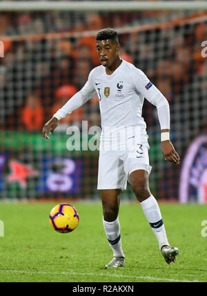 16-11-2018 VOETBAL: NAZIONI UEFA LEAGUE NEDERLAND-FRANKRIJK: ROTTERDAM Presnel Kimpembe Foto: SCS/Chamid Soenar Foto Stock